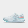 Nike Zoomx Invincible Run Flyknit Women's Road Running Shoes In White/dynamic Turquoise/lava Glow/hydrogen Blue