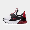 Nike Babies'  Kids' Toddler Air Max 270 Extreme Casual Shoes In White/siren Red/black/university Red