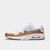 Nike Women's Air Max Sc Shoes In White/metallic Silver/metallic Gold/black