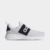Adidas Originals Adidas Men's Lite Racer Adapt 4.0 Casual Shoes In Cloud White/cloud White/core Black