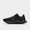 Nike React Infinity Run Flyknit Running Shoe In Black/black/black