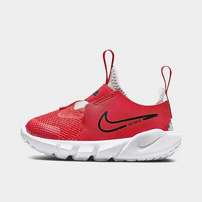 Nike Babies'  Kids' Toddler Flex Runner 2 Running Shoes In University Red/light Smoke Grey/photo Blue/black