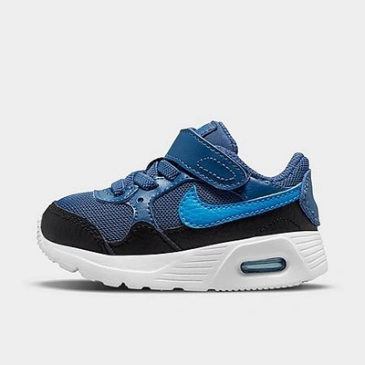 Nike Babies'  Kids' Toddler Air Max Sc Casual Shoes In Mystic Navy/light Photo Blue/black