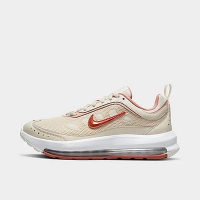 Nike Women's Air Max Ap Casual Shoes In Light Orewood Brown/burnt Sunrise/sail/light Madder Root/white/vivid Green