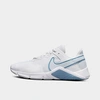 Nike Women's Legend Essential 2 Training Shoes In White/aura/phantom/worn Blue