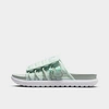 Nike Asuna 2 Women's Slides In Barely Green,light Silver,white,dusty Sage