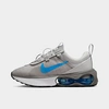 Nike Big Kids' Air Max 2021 Casual Shoes In Grey Fog/photo Blue/flat Pewter/white