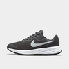 Nike Big Kids' Revolution 6 Running Shoes In Iron Grey/white/smoke Grey
