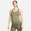 Nike Women's Dri-fit Tank Top (maternity) In Medium Olive/black