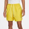 Nike Men's  Sportswear Sport Essentials Woven Lined Flow Shorts In Yellow