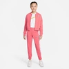 Nike Kids'  Girls' Sportswear Taped Track Suit In Pink Salt/light Smoke Grey/light Smoke Grey