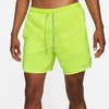 Nike Men's Flex Stride 2-in-1 Shorts In Volt/volt