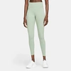 Nike Women's One Luxe Mid-rise Tights In Jade Smoke/clear