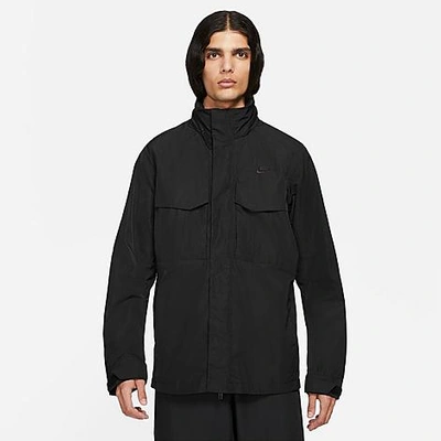 Nike Men's Sportswear Premium Essentials M65 Jacket In Black/black/black