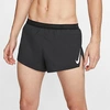 Nike Aeroswift 4" Running Shorts In Black/white