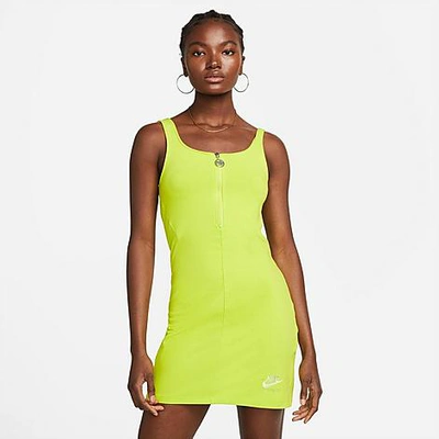Nike Women's Air Dress In Atomic Green/barely Volt
