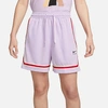 Nike Women's Fly Crossover Basketball Shorts In Doll/black