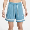 Nike Women's Fly Crossover Basketball Shorts In Worn Blue/white