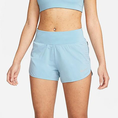 Nike Women's Eclipse Running Shorts In Worn Blue