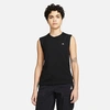 Nike Women's  Acg Dri-fit Adv "goat Rocks" Sleeveless Tank Top In Black/dark Smoke Grey/summit White