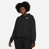 Nike Sportswear Club French Terry Women's Hoodie In Black/white