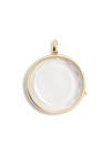 LOQUET 14KT YELLOW GOLD JUPITER LOCKET