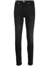 EMPORIO ARMANI MID-RISE SKINNY JEANS