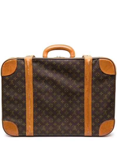 Pre-owned Louis Vuitton 1984  Monogram Suitcase In Brown