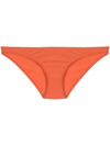 Totême Mini Recycled Polyamide Blend Bikini Bottoms In Orange
