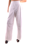 GIVENCHY GIVENCHY WOMEN'S WHITE OTHER MATERIALS PANTS,BW501Y10BY 36
