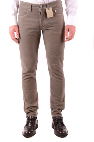 Siviglia Men's Beige Other Materials Jeans In Brown