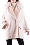 SWORD 6.6.44 S.W.O.R.D 6.6.44 WOMEN'S WHITE OTHER MATERIALS COAT,SA208513ALL 42