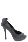DSQUARED2 DSQUARED2 WOMEN'S GREY OTHER MATERIALS PUMPS,W11B302V16822 39
