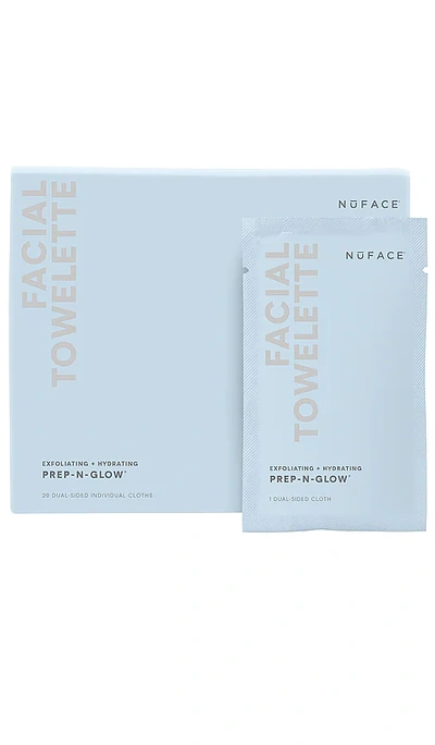 Nuface Prep & Glow Cleansing Cloth 20 Pack In N,a