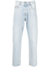 Diesel 2005 D-fining Tapered Jeans In Blue