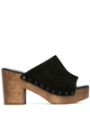SAM EDELMAN JOSSELYN SUEDE PLATFORM MULES