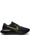 Nike Renew Run 2 Sneakers In Black/metallic Gold