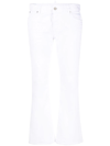DSQUARED2 BOOTCUT CROPPED TROUSERS