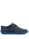 CAMPER WAGON NUBUCK LACE-UP SHOES