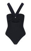 Nensi Dojaka Drape-detail Neckline Swimsuit