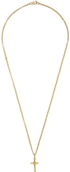 ALIGHIERI GOLD 'THE TORCH OF THE NIGHT' NECKLACE