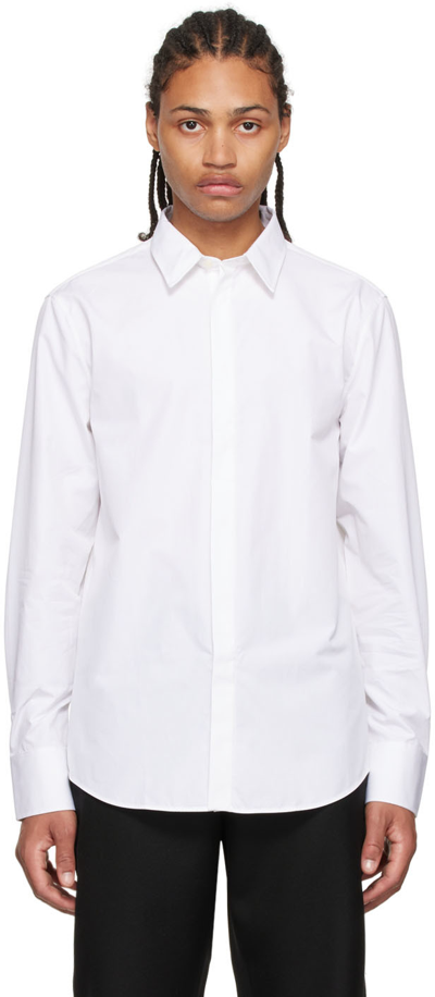 Wardrobe.nyc Long-sleeved Formal Shirt In White