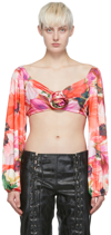 Saks Potts Multicolor Sofie Blouse In Flower Nuan