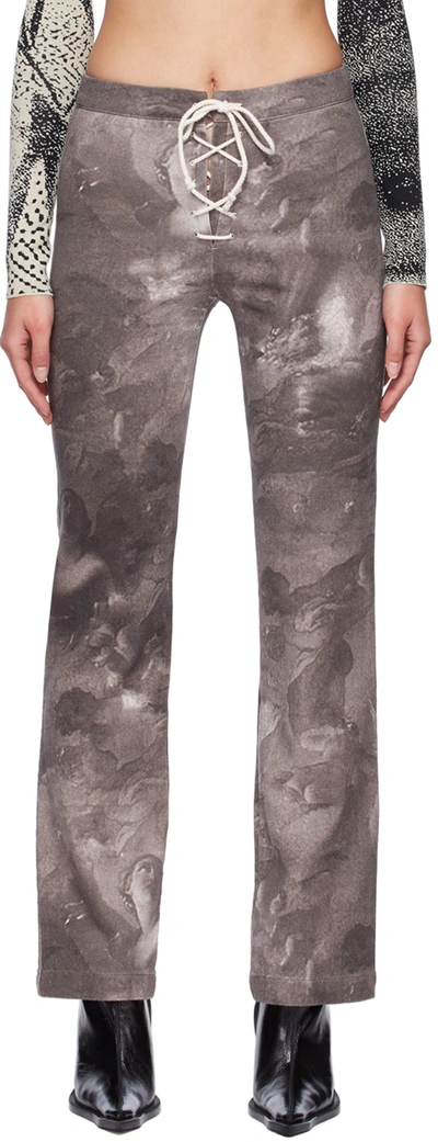 Paloma Wool Gray Angelo Lounge Pants In Mid Grey