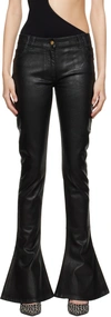 BALMAIN BLACK BOOTCUT JEANS