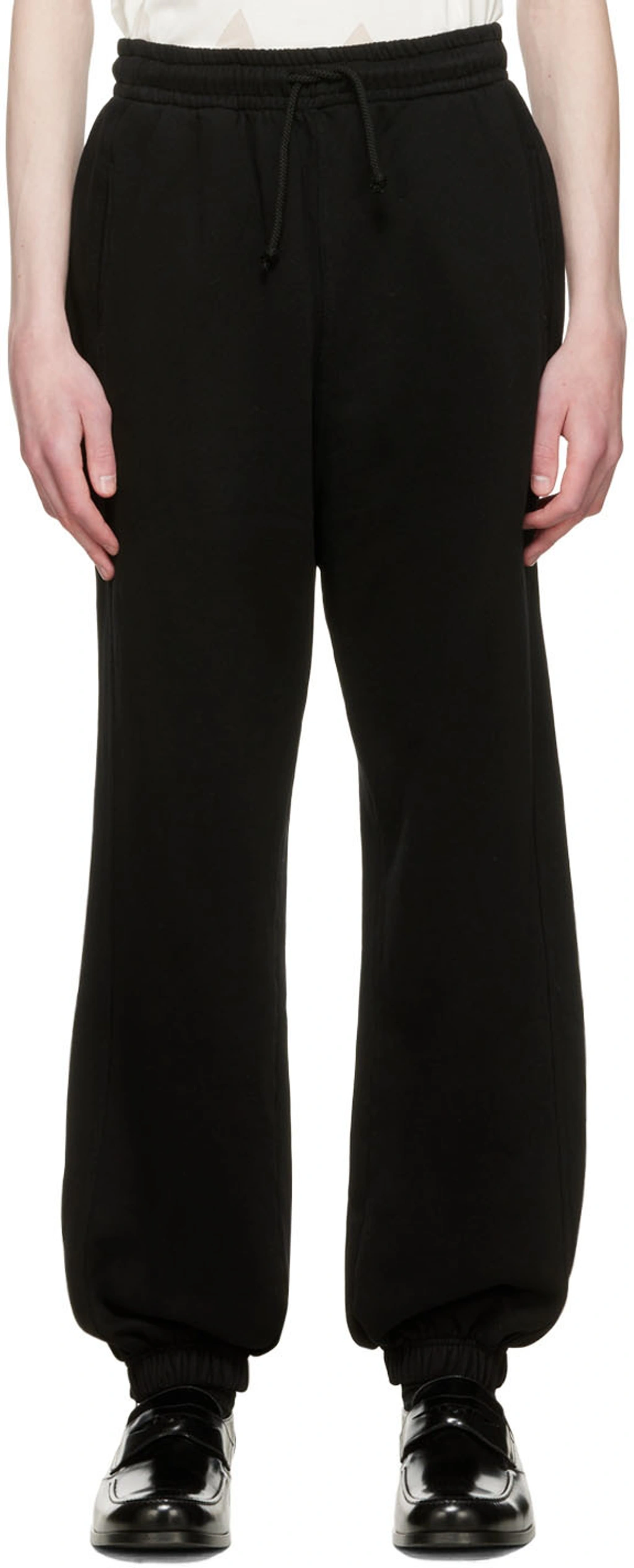 『Stefan Cooke』black zip pocket trousers black-zip-pocket-