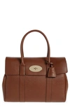 MULBERRY BAYSWATER GRAINED LEATHER SATCHEL