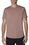 Cuts Trim Fit Crewneck Cotton Blend T-shirt In Mountain Mist