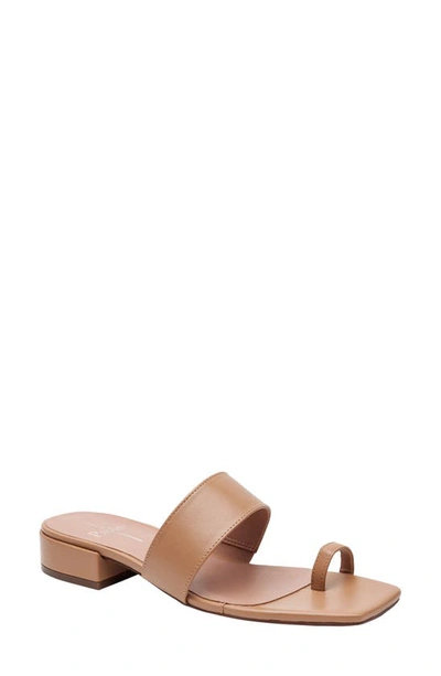 Linea Paolo Lily Toe Loop Sandal In Desert