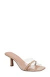 Linea Paolo Gillian Sandal In Clear/ Maple Sugar